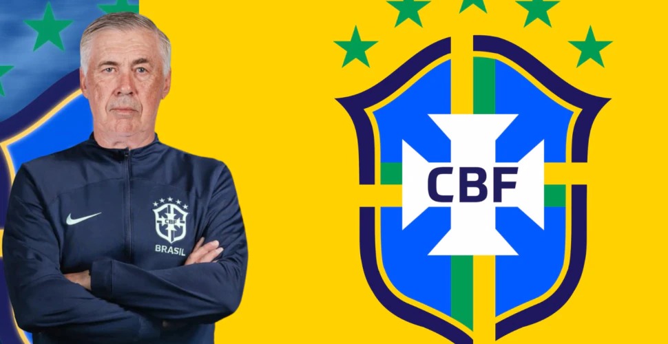 É OFICIAL! Carlo Ancelotti é o novo técnico da Seleção Brasileira até a Copa do Mundo de 2026